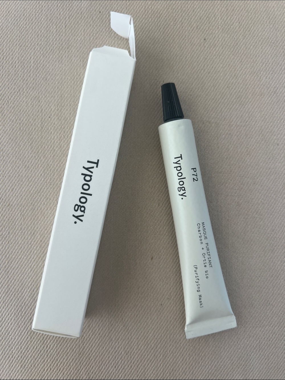 Typology Purifying Mask - Charcoal & Ortie Bio - P72